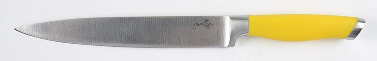 Fiesta Sunflower (Intro 2001) Carving Knife with Stainless Blade by Homer Laughlin -1