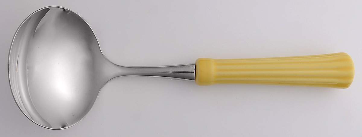 Fiesta Sunflower (Intro 2001) Gravy Ladle with Stainless Bowl by Homer Laughlin -1