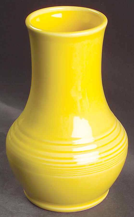 Fiesta Sunflower (Intro 2001) Royalty Vase by Homer Laughlin -1