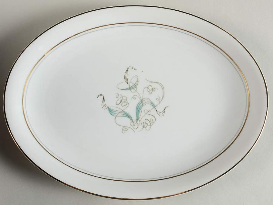 Beau Monde 12" Oval Serving Platter by Halsey-1