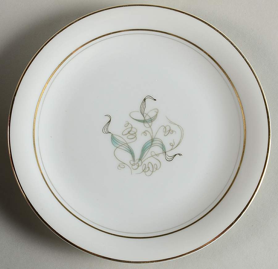 Beau Monde Bread & Butter Plate by Halsey-1