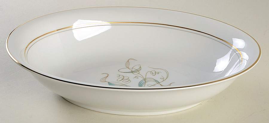 Beau Monde 10" Oval Vegetable Bowl by Halsey-1