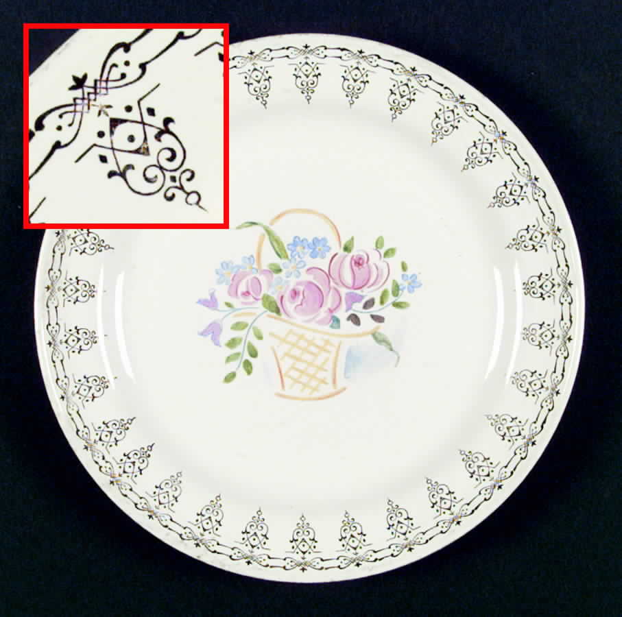 HLC1366 Dinner Plate by Homer Laughlin -1