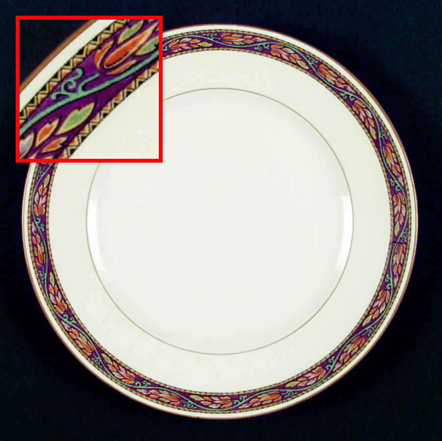 7103-2 Dinner Plate by Homer Laughlin -1