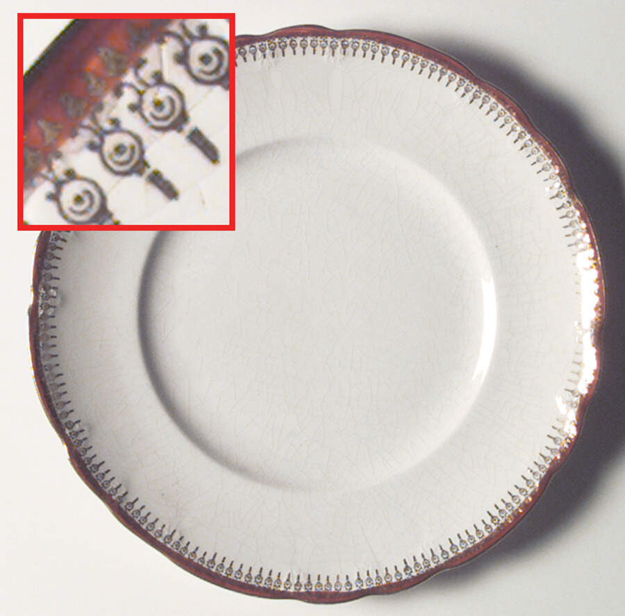 H154 Dinner Plate by Homer Laughlin -1