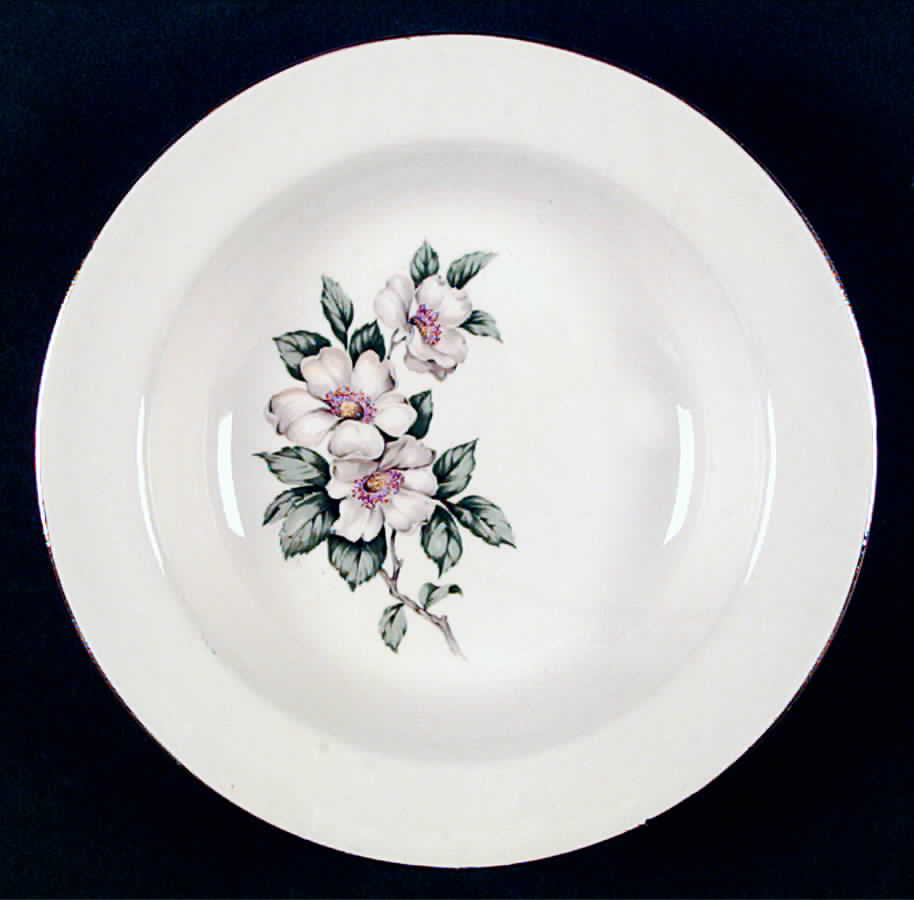 HLC1385 Rim Soup Bowl by Homer Laughlin -1