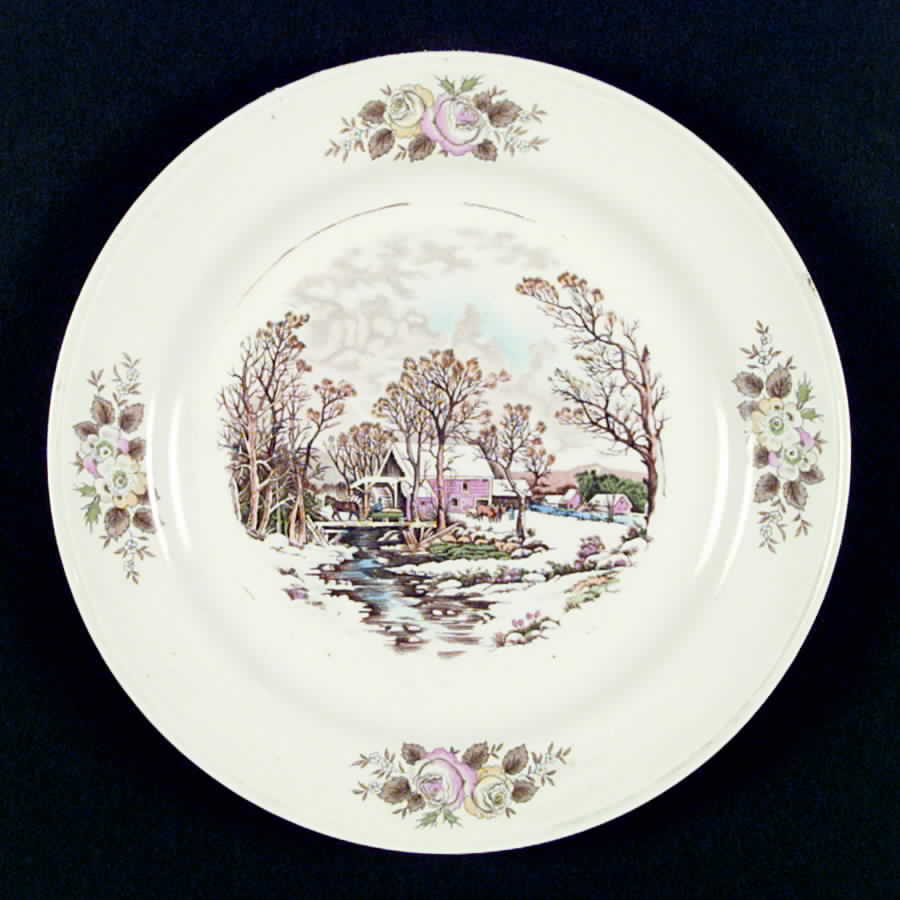 HLC1407 Dinner Plate by Homer Laughlin -1