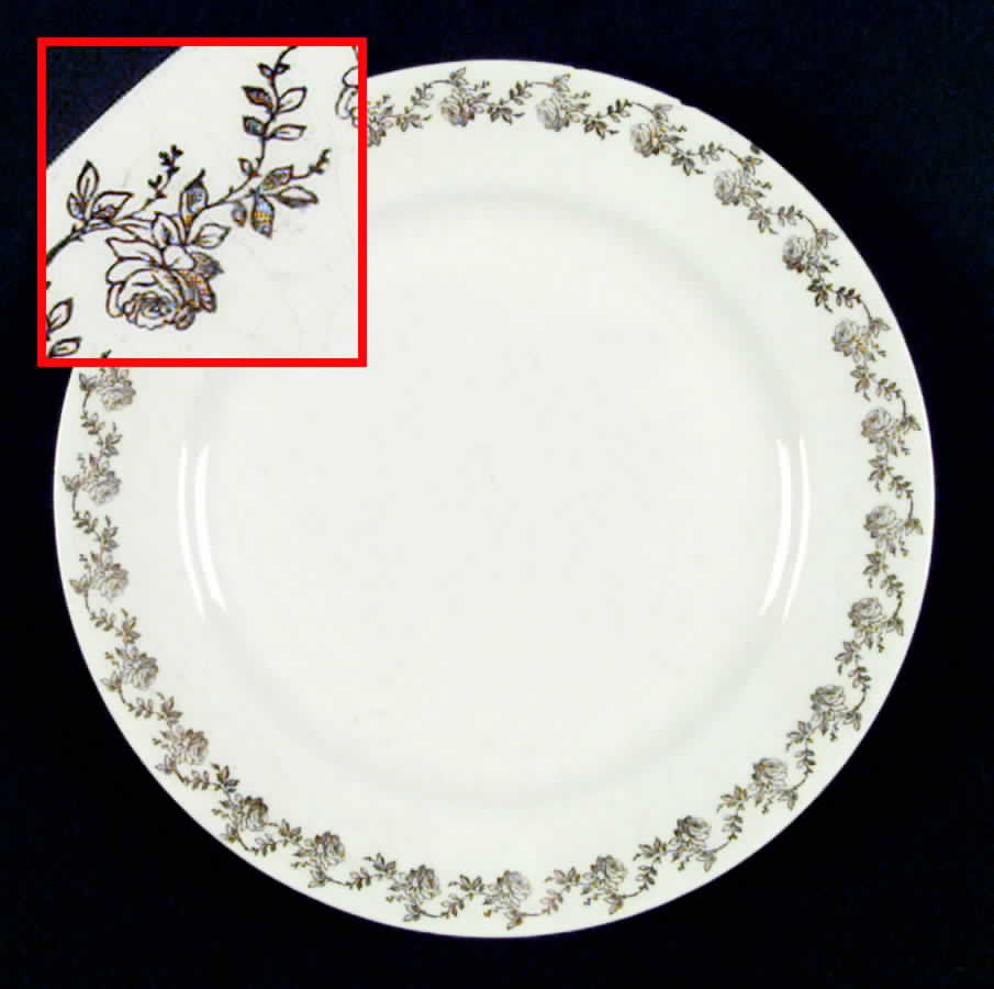 1400 Dinner Plate by Homer Laughlin -1