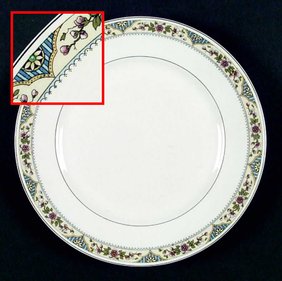 K655 Dinner Plate by Homer Laughlin -1