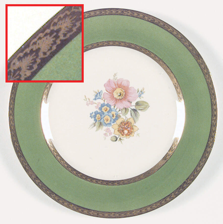 HLC1424 Dinner Plate by Homer Laughlin -1