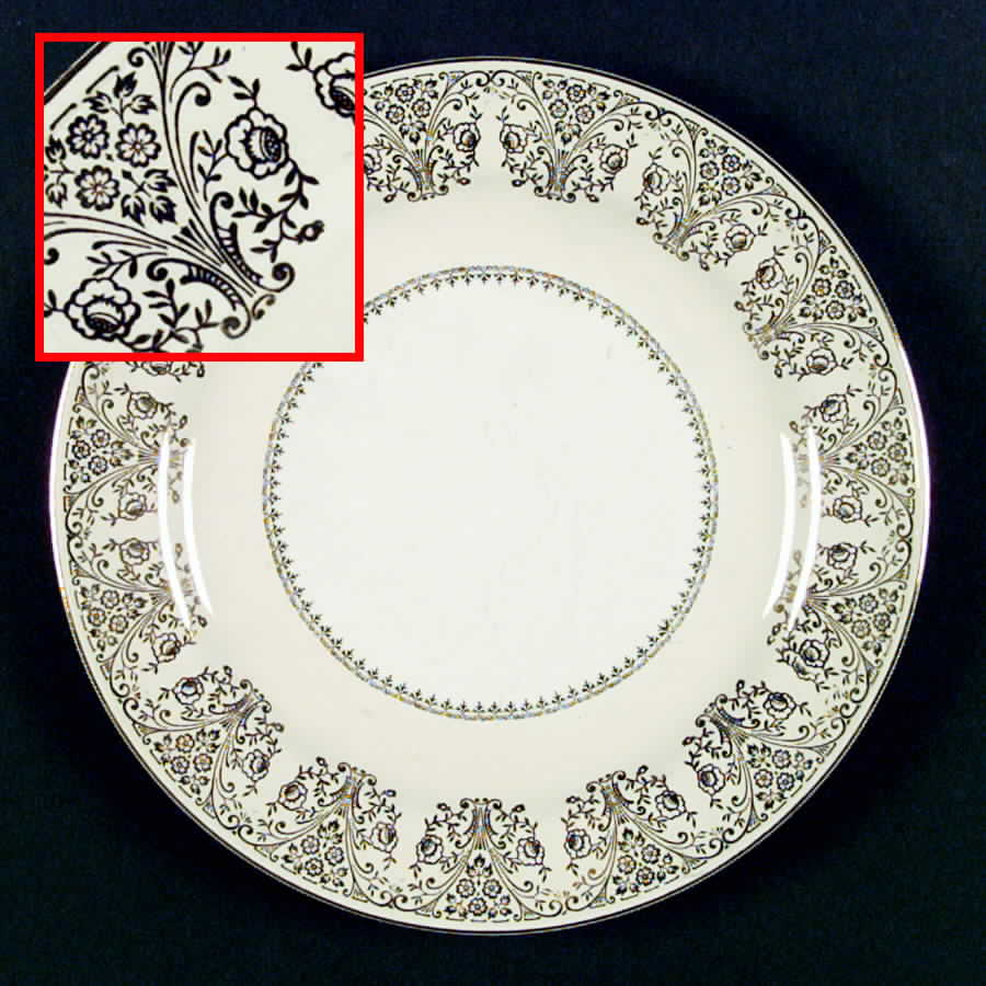 HLC1436 Dinner Plate by Homer Laughlin -1