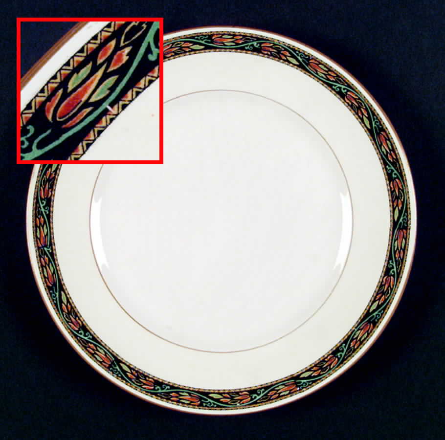 7103-3 Dinner Plate by Homer Laughlin -1