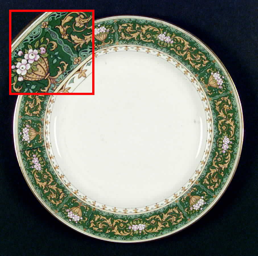 R1001 Dinner Plate by Homer Laughlin -1