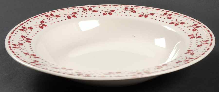 Oakleaf Rim Soup Bowl by Homer Laughlin -1