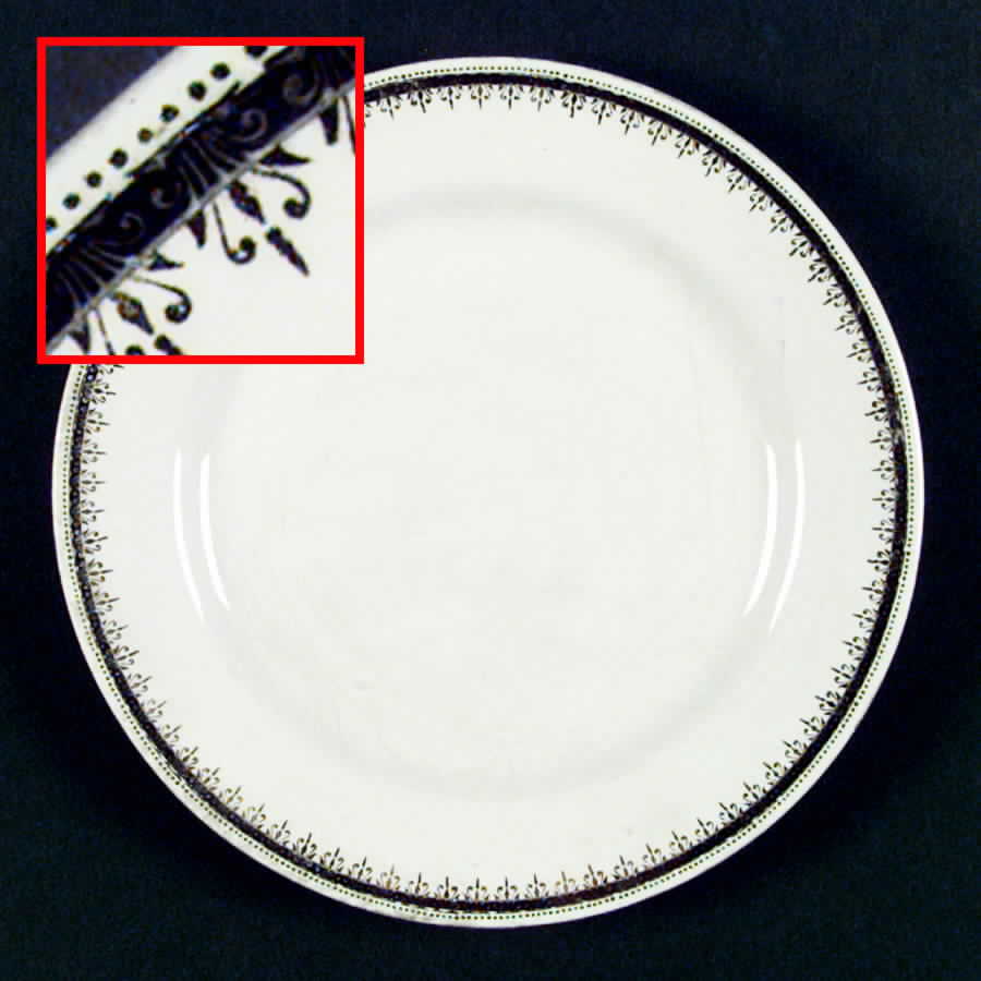 W113 Dinner Plate by Homer Laughlin -1