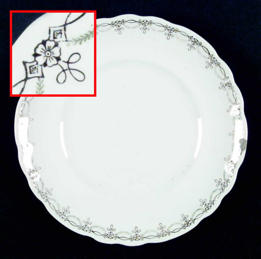 H314 Dinner Plate by Homer Laughlin -1