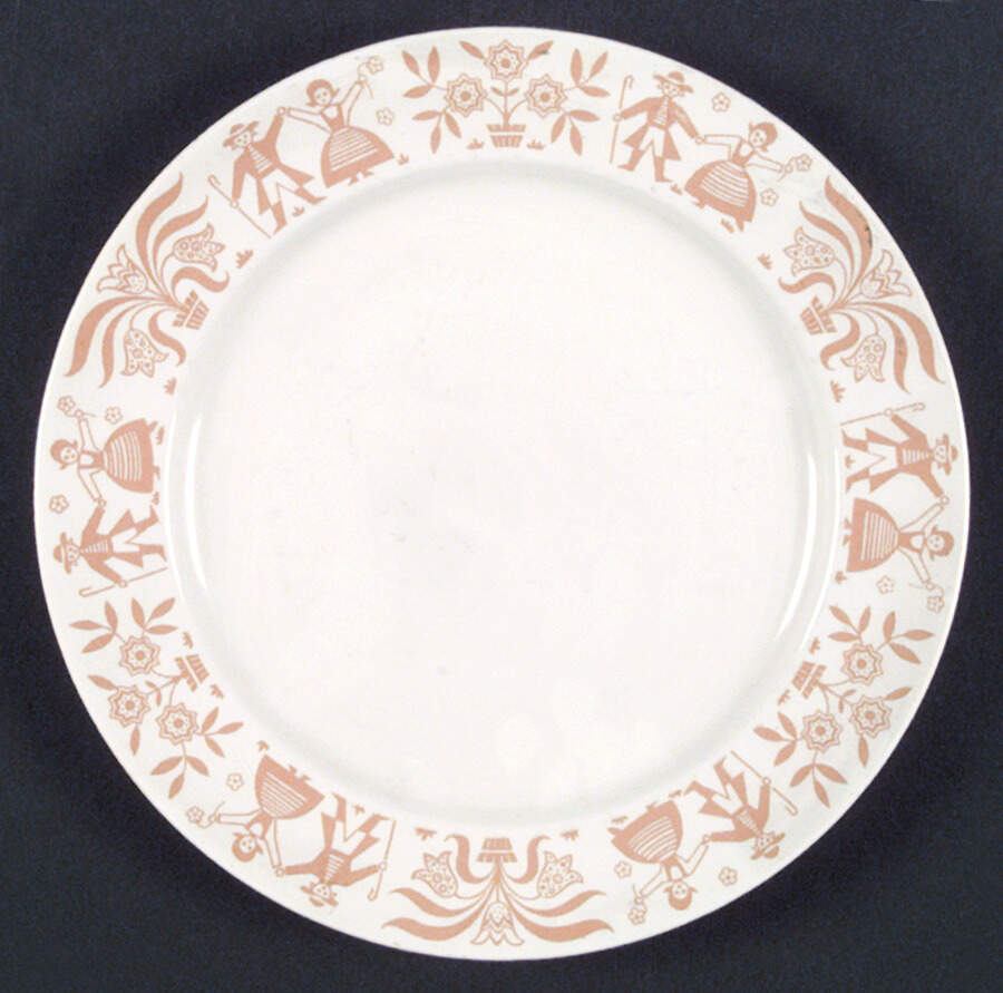 HLC1855 Dinner Plate by Homer Laughlin -1