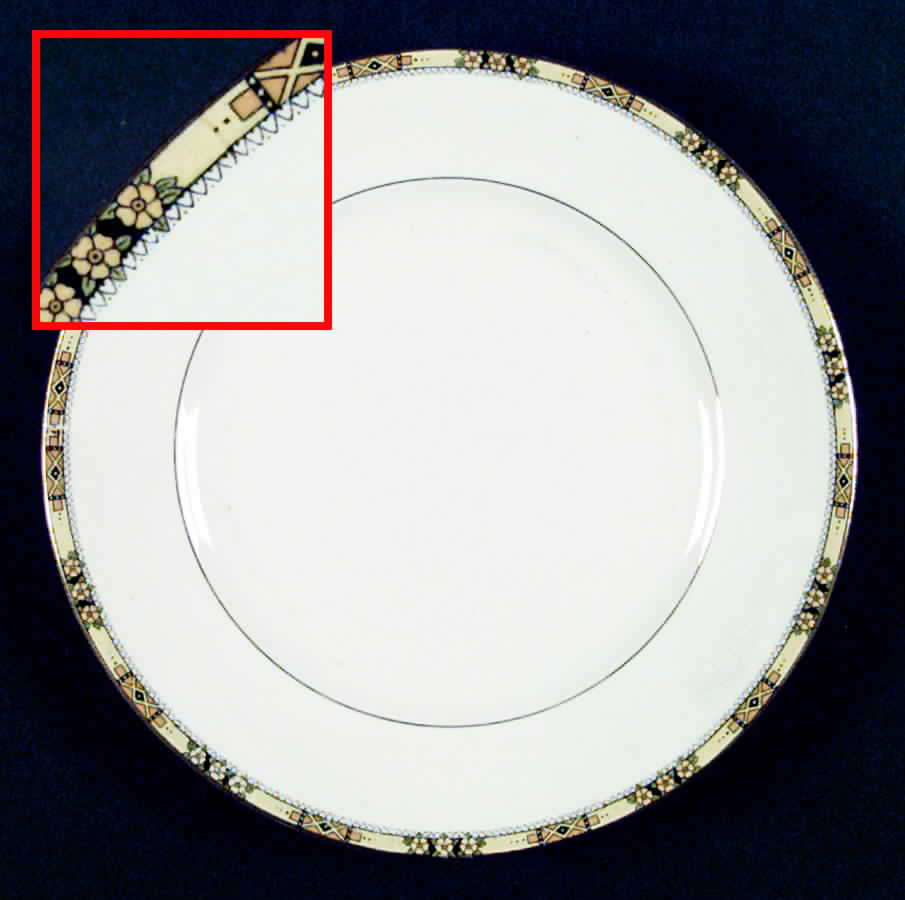 K1027 Dinner Plate by Homer Laughlin -1