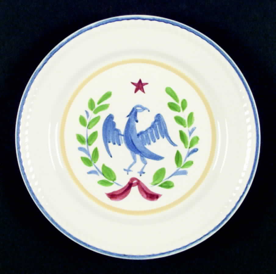 HLC1883 Dinner Plate by Homer Laughlin -1