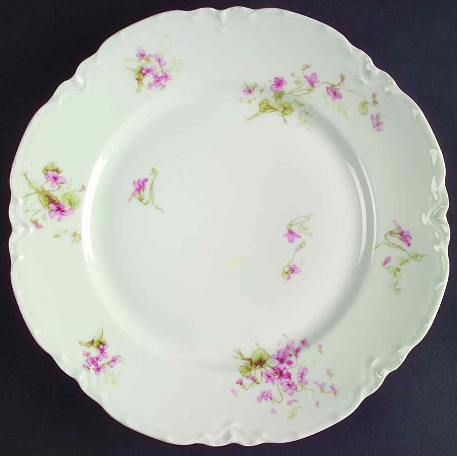 Schleiger 452b Dinner Plate by Haviland-1