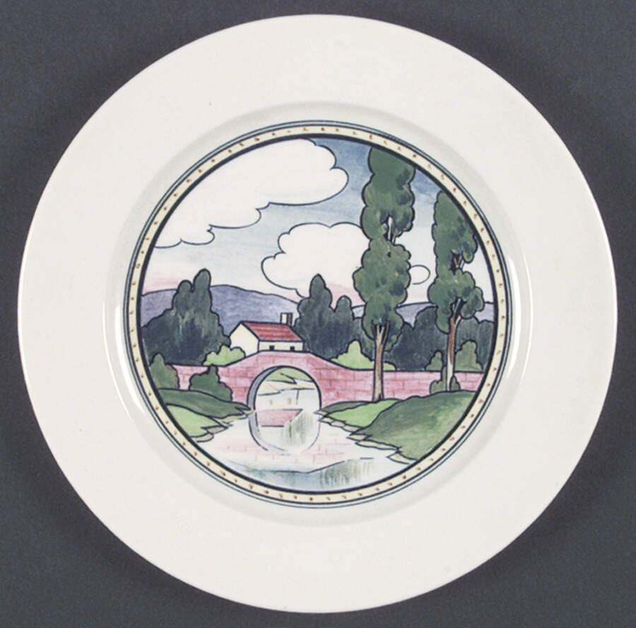 HLC1907 Dinner Plate by Homer Laughlin -1