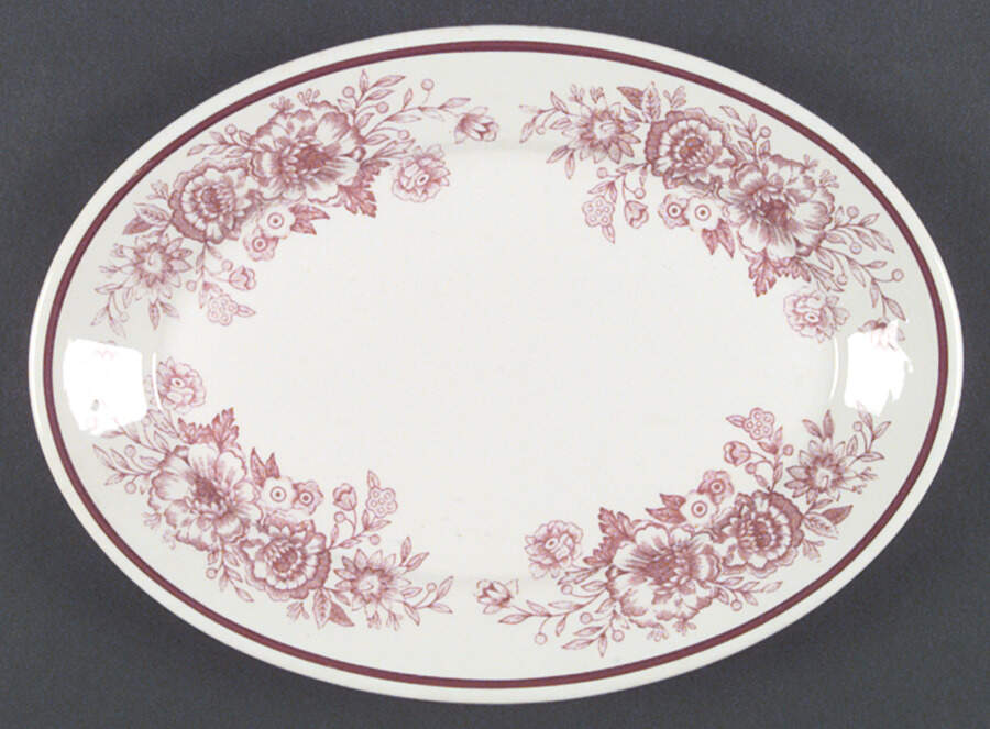 HLC1926 13" Oval Serving Platter by Homer Laughlin -1