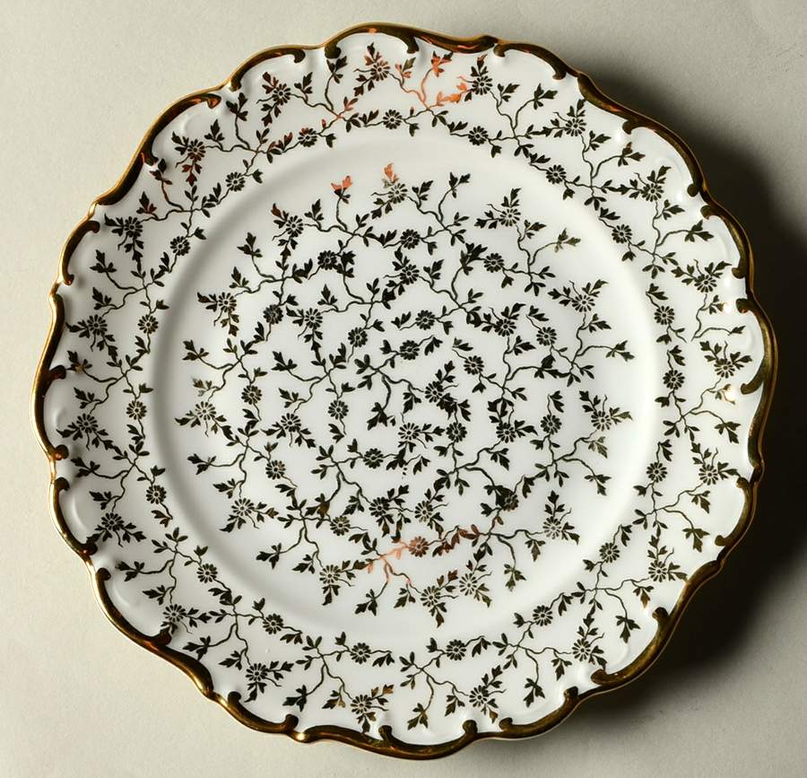 HDR6 Dessert/Pie Plate by House Dresden-1