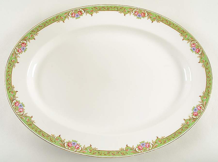 Lucerne 16" Oval Serving Platter by Haviland-1