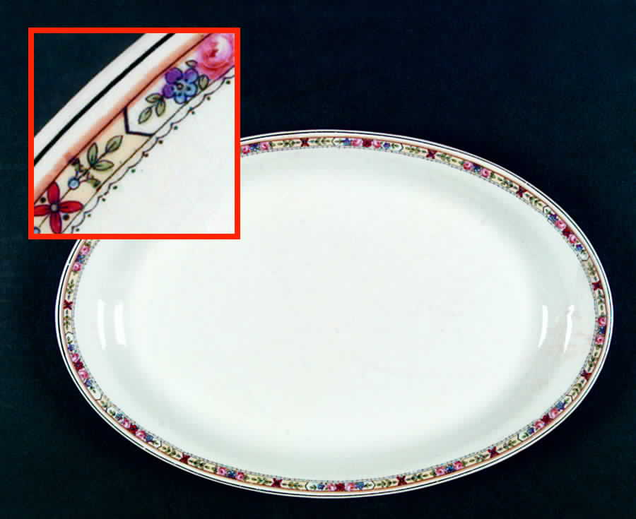 HLC2017 13" Oval Serving Platter by Homer Laughlin -1
