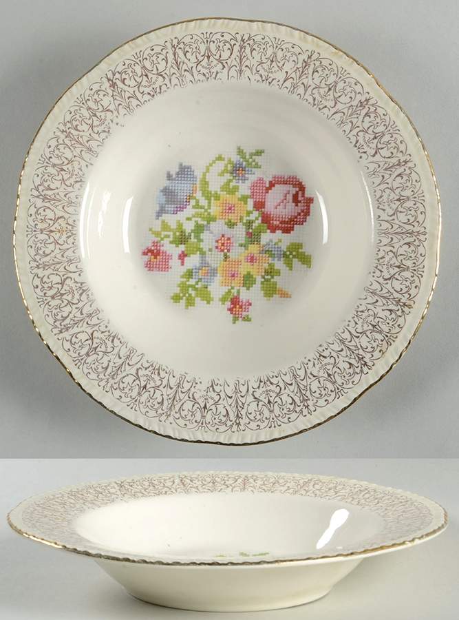 HLC2042 Rim Soup Bowl by Homer Laughlin -1
