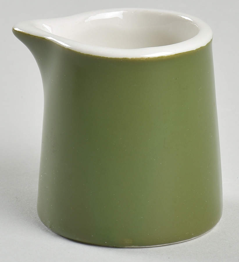 FOREST GREEN Mini Creamer No Handle by Hall-1