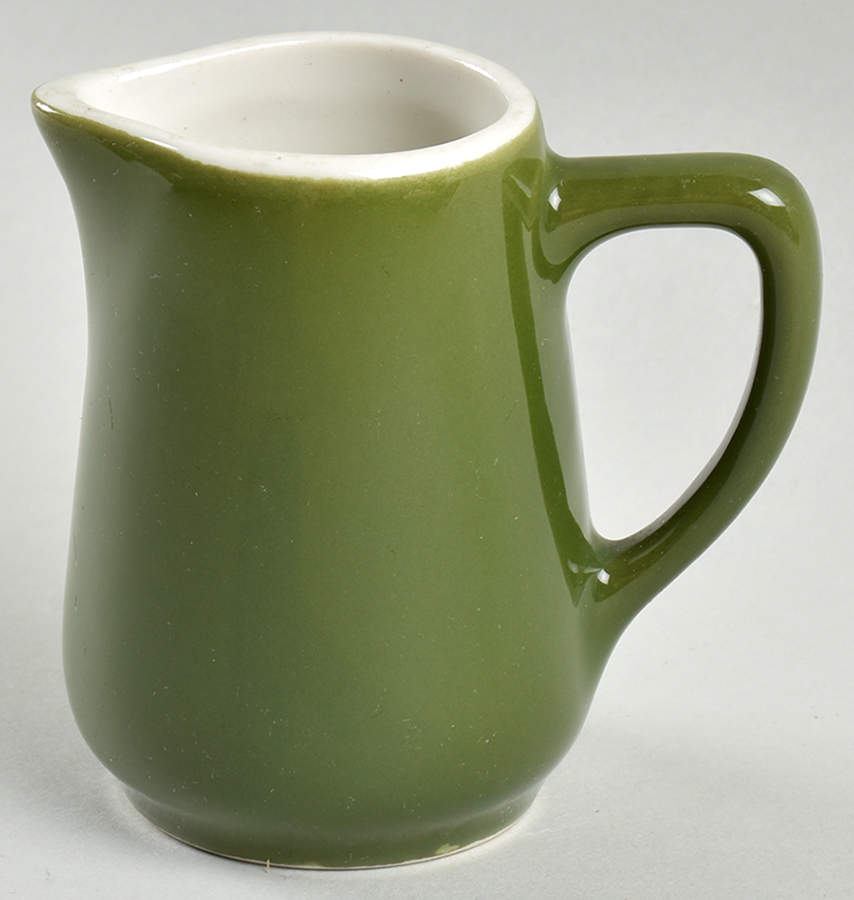 FOREST GREEN Mini Creamer by Hall-1