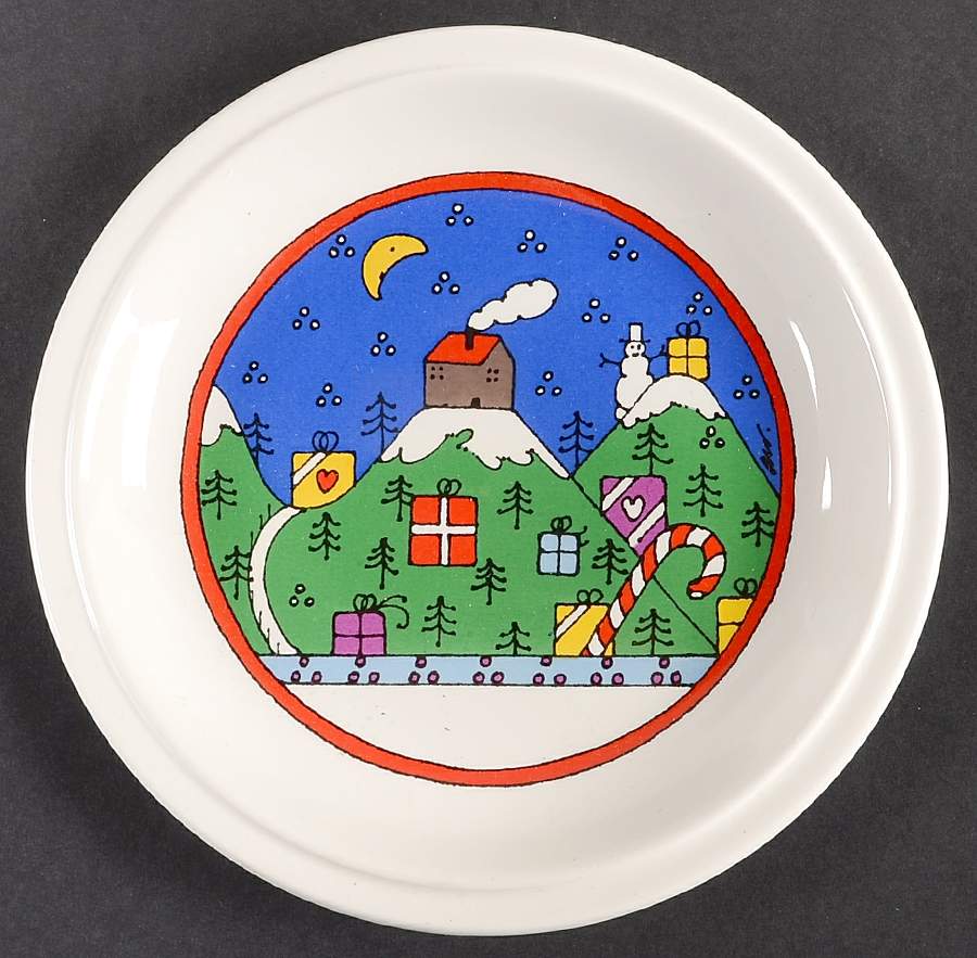 HZ1 Salad Plate by Houze (England)-1