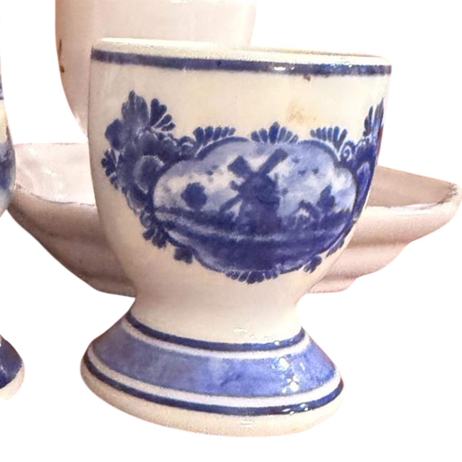 Delfts Blue Single Egg Cup by Holland-1