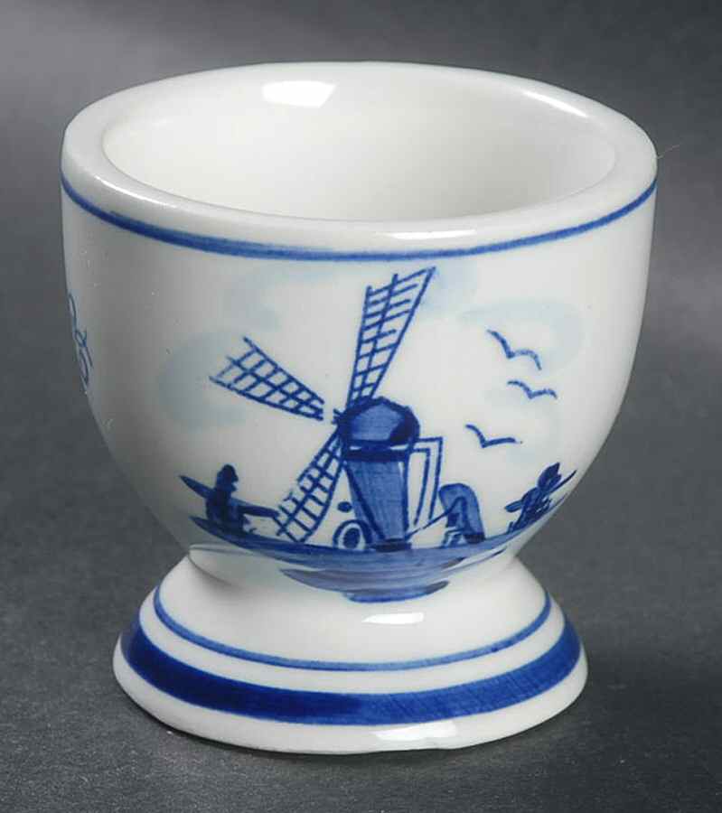 Delfts Blue Single Egg Cup by Holland-1