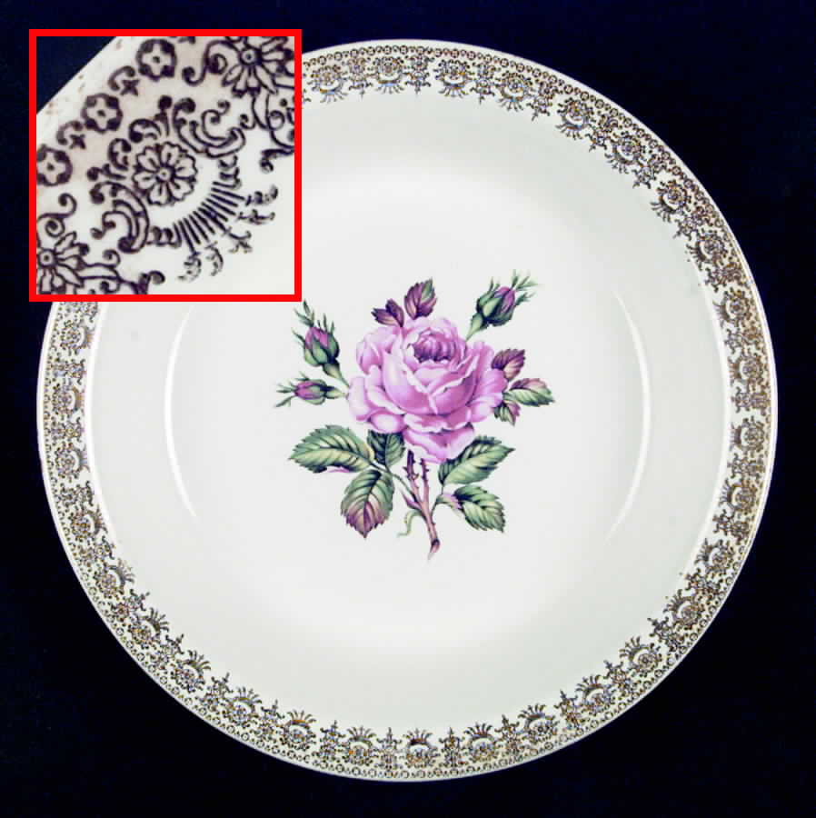 HLC2071 Pie Serving Plate by Homer Laughlin -1