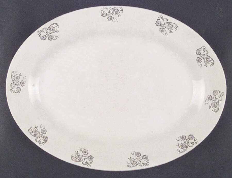 HLC3013 13" Oval Serving Platter by Homer Laughlin -1