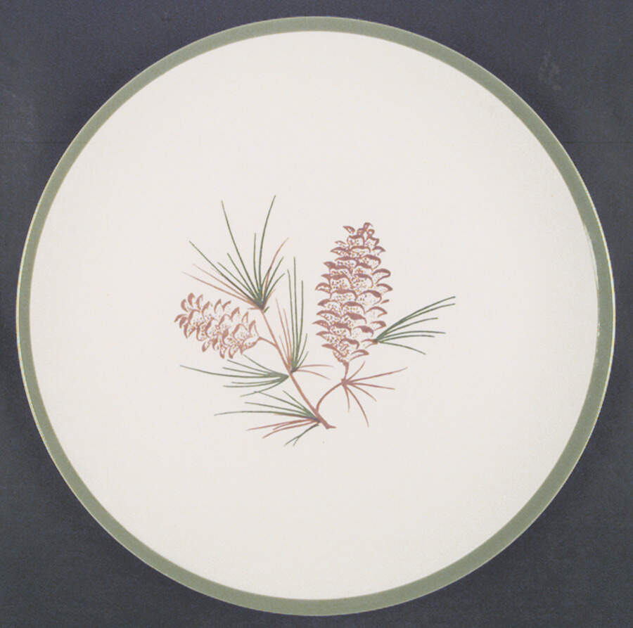 HLC2127 12" Chop Plate (Round Platter) by Homer Laughlin -1