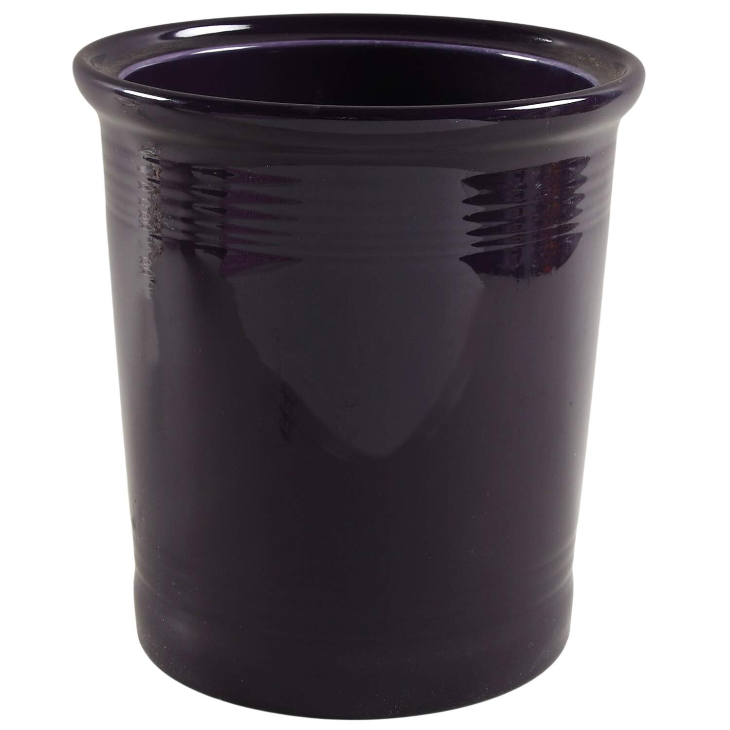 Fiesta Plum (Intro 2001) Large Canister No Lid by Homer Laughlin -1