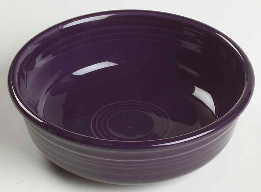 Fiesta Plum (Intro 2001) Coupe Cereal Bowl by Homer Laughlin -1