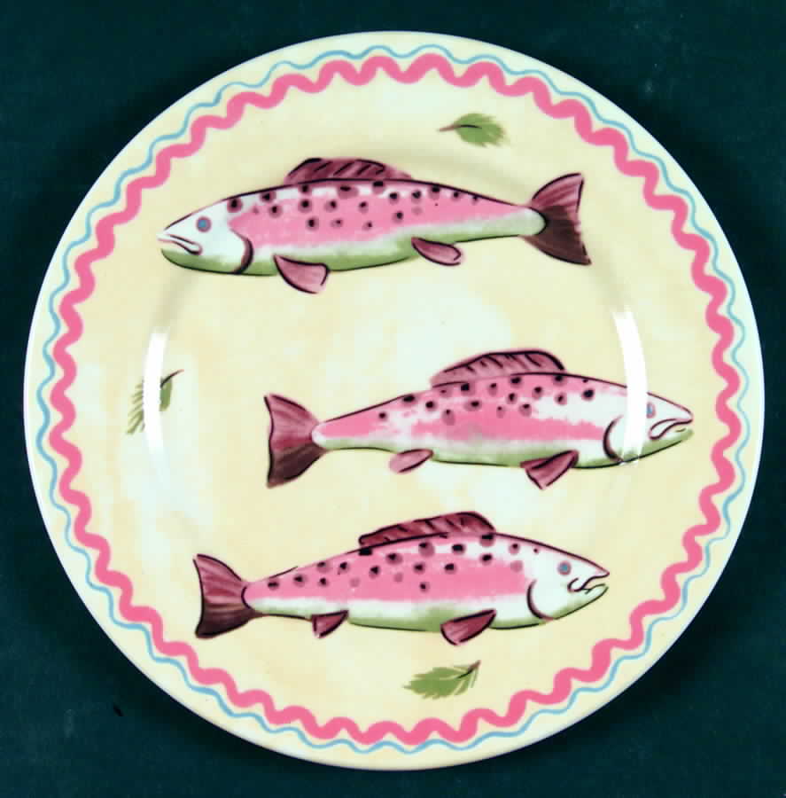 Northwoods Salad Plate by Hausenware-1