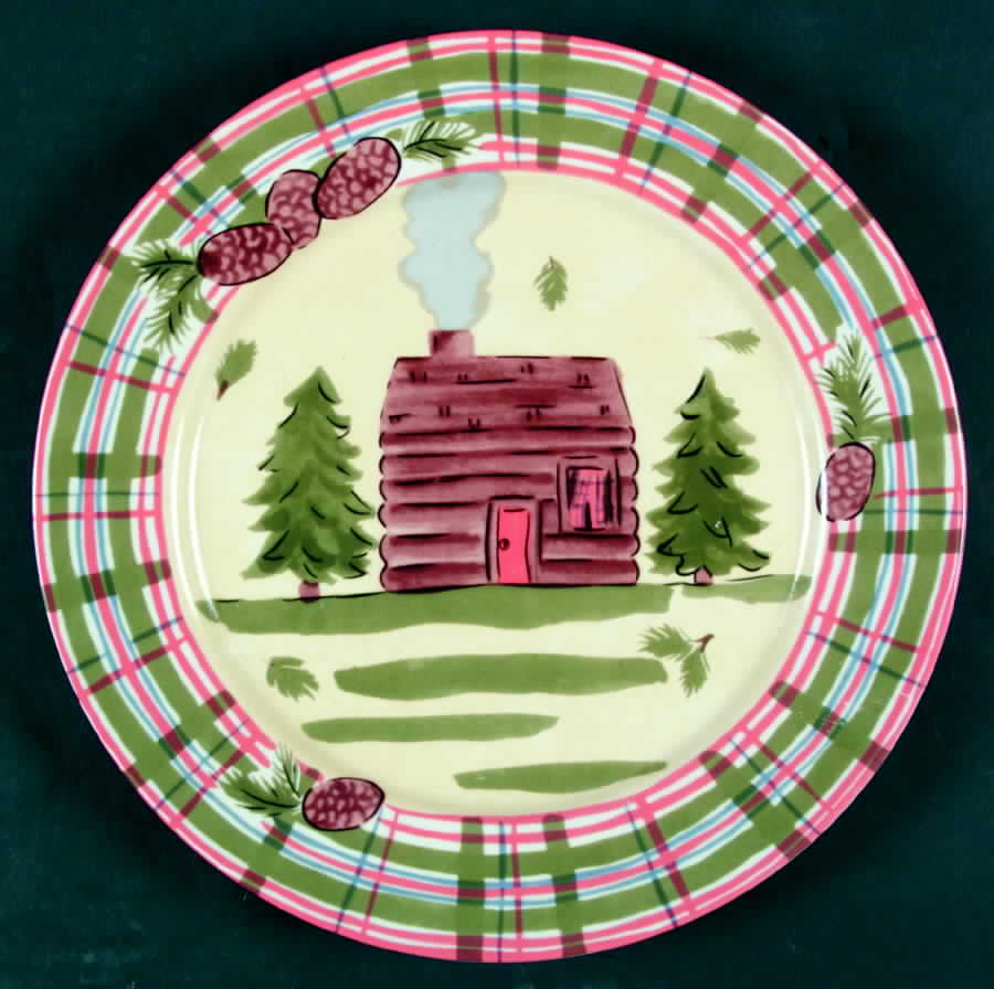 Northwoods Dinner Plate by Hausenware-1