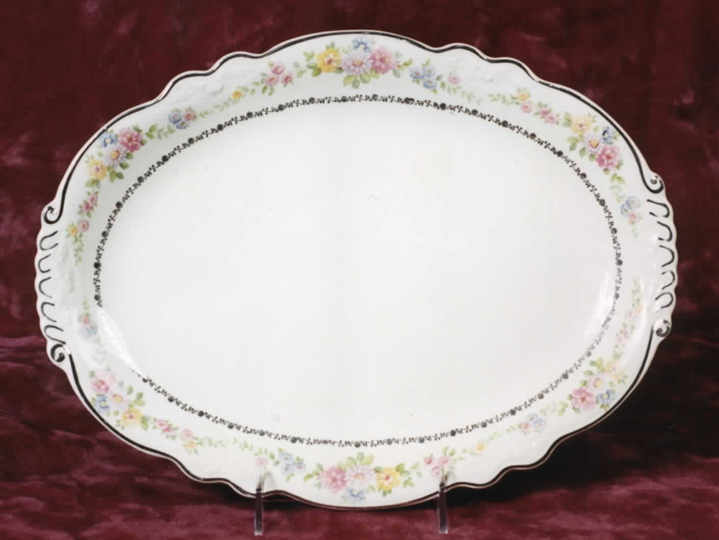 HLC3049 13" Oval Serving Platter by Homer Laughlin -1