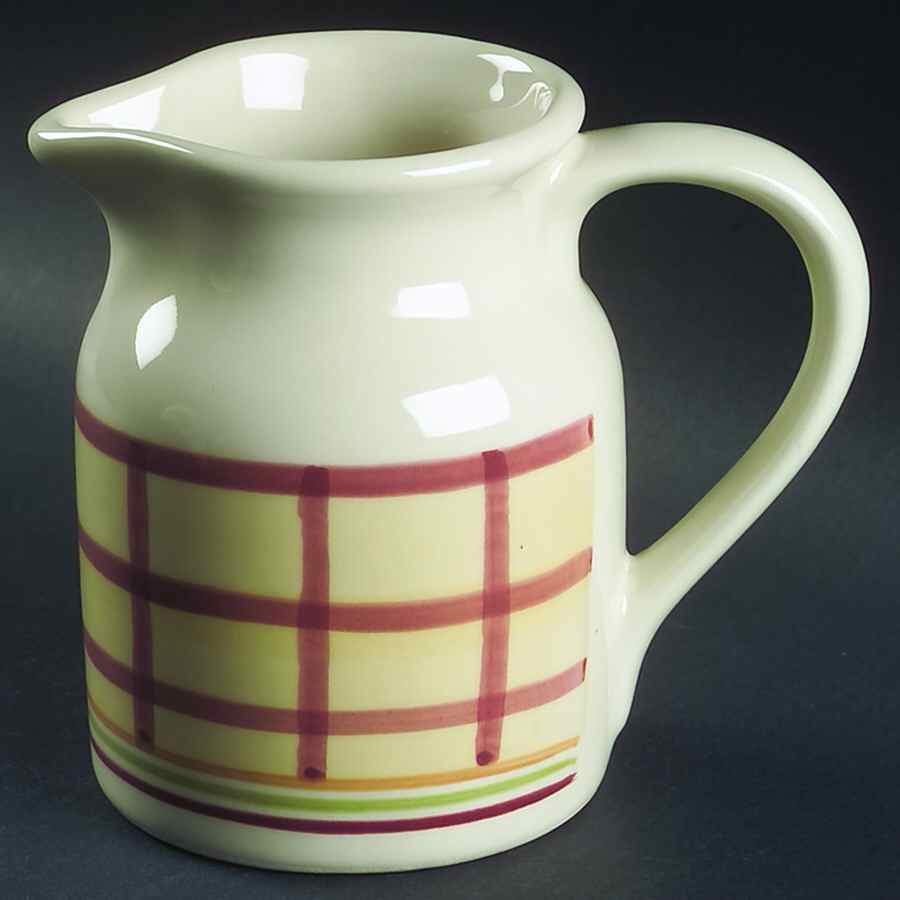 Scarlet Plaid 32 Oz Pitcher by Hartstone-1