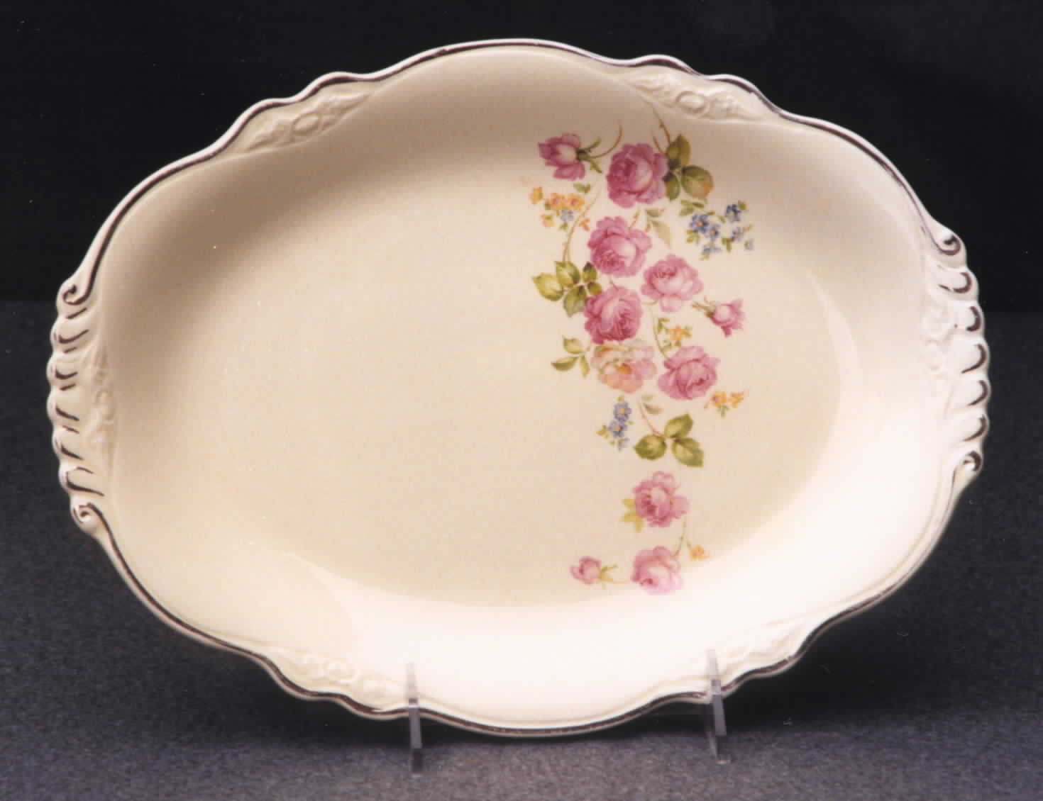 HLC3076 11" Oval Serving Platter by Homer Laughlin -1