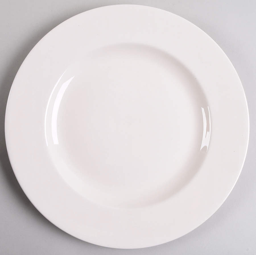 Creamware Solid Dinner Plate by Hartley Greens-1