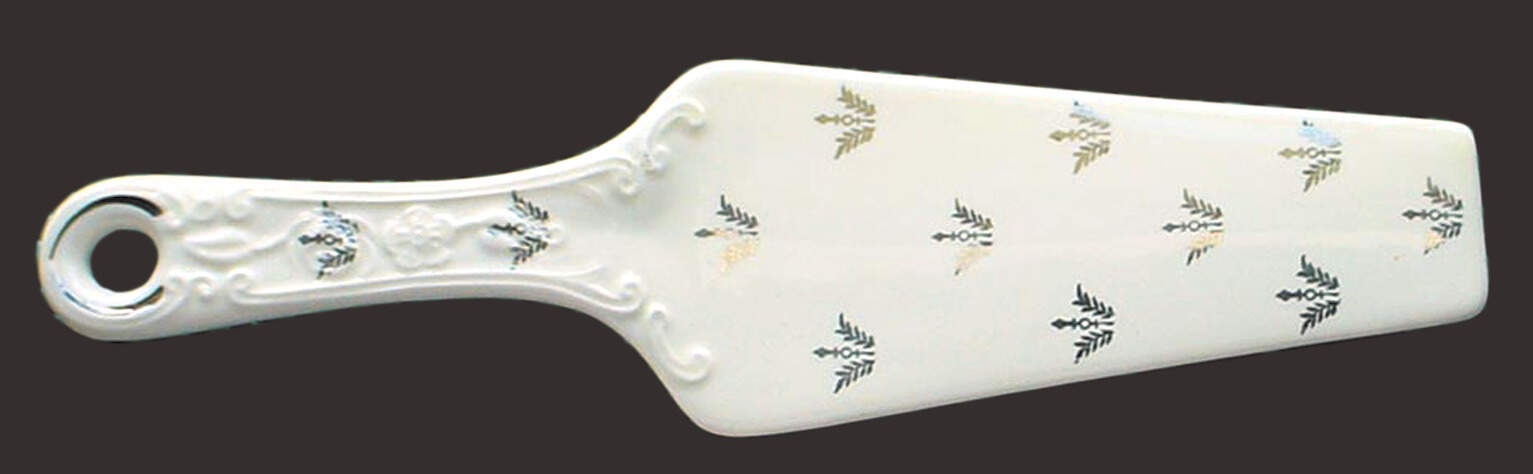 HLC2179 Solid Ceramic Pie/Cake Server by Homer Laughlin -1