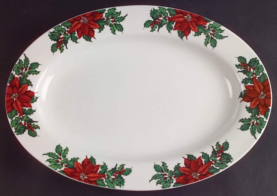 HLM2 14" Oval Serving Platter by Hallmark-1