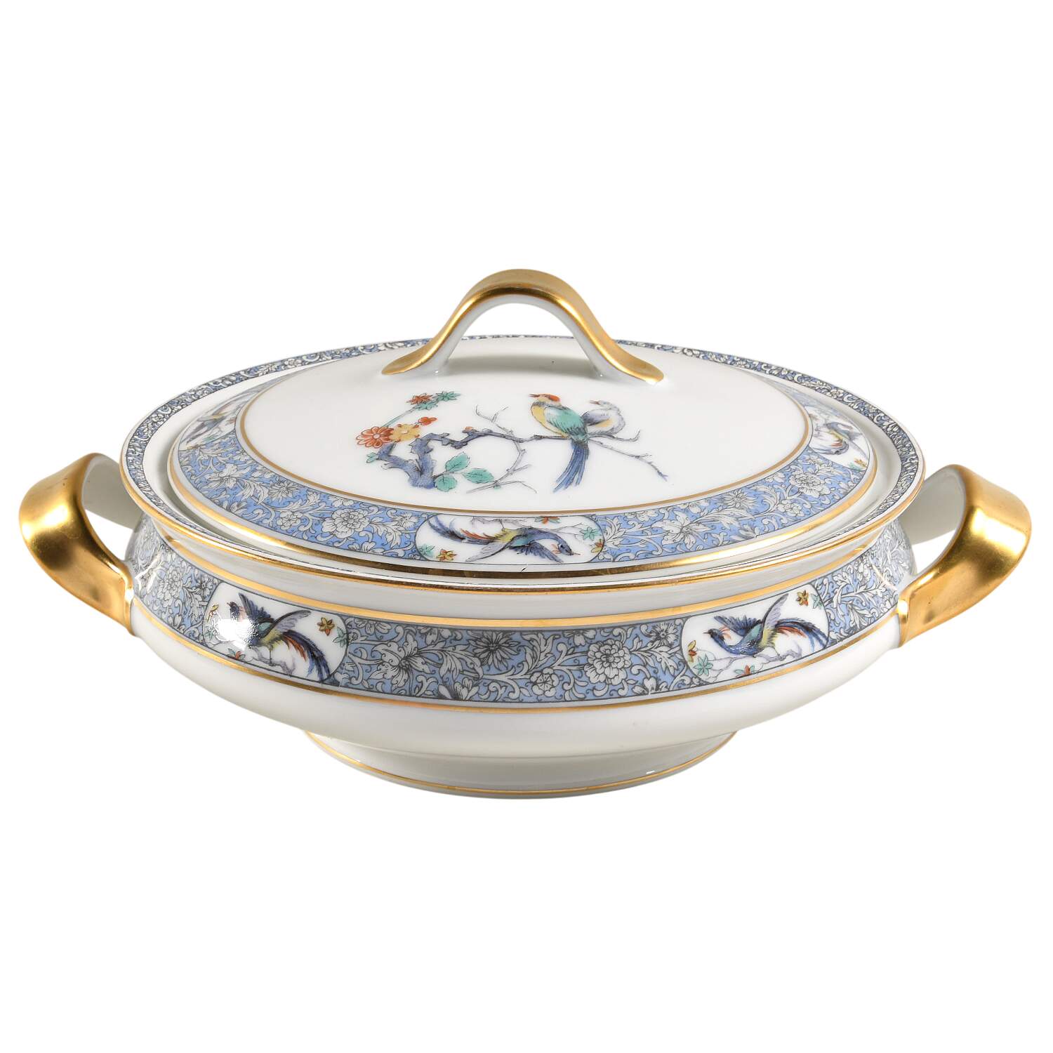 H1745 Round Covered Vegetable by Haviland-1