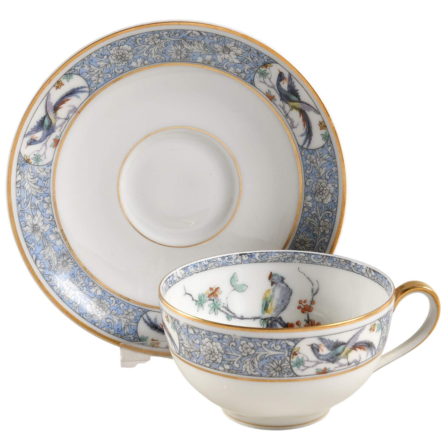 H1745 Flat Cup & Saucer Set by Haviland-1